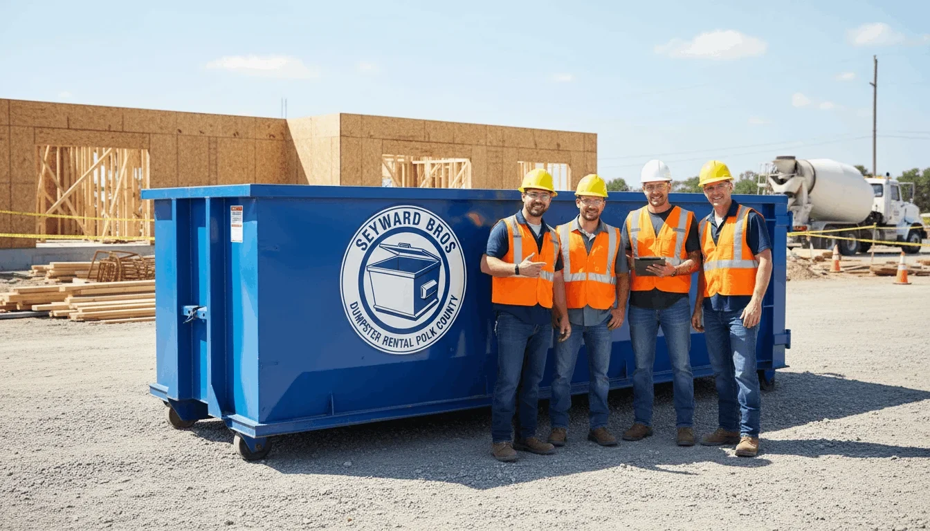 Dumpster rental service in Auburndale, FL