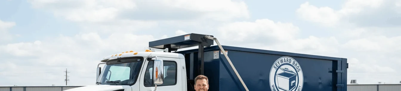 Marcus Delgado, Lead Driver at Seyward Bros Dumpster Rental Polk County in Lakeland, FL
